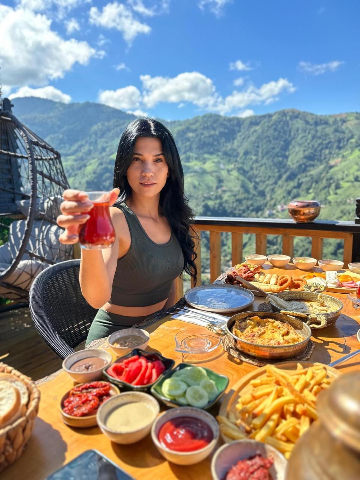 Vadiyebak Bungalov Bed & Breakfast Rize Dış mekan fotoğraf